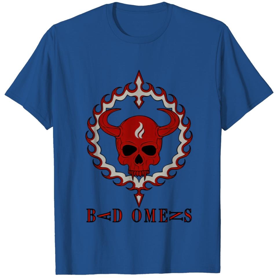 Bad omen skull logo - Bad Omens - T-Shirt