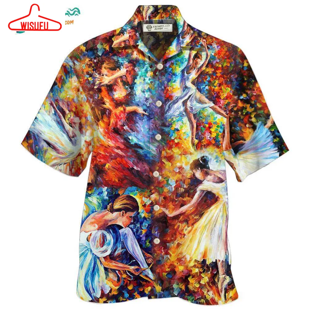 Ballet Colorful Lovely Day Hawaiian Shirt- Wisufu Aloha