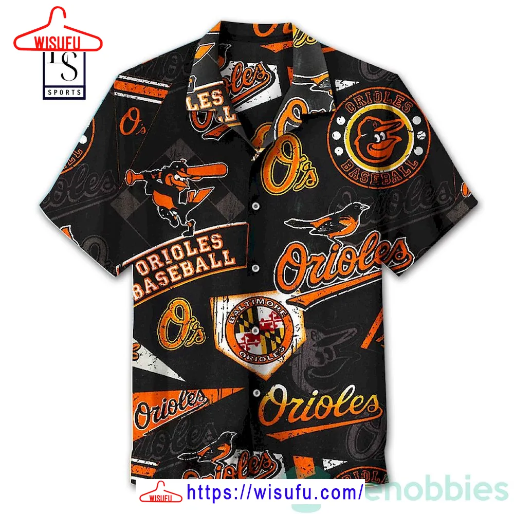 Baltimore Orioles Baseball Hawaiian Shirt, New Fashion Gifts