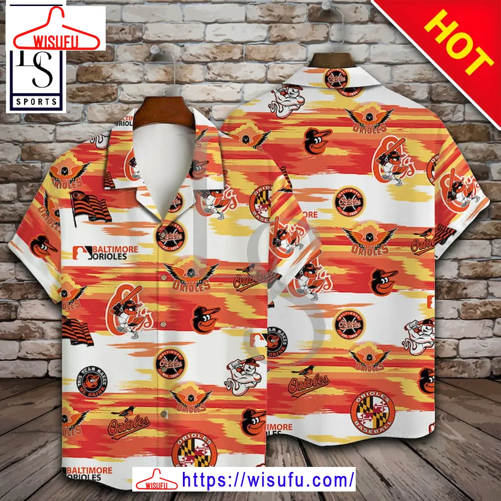 Baltimore Orioles Major League Baseball M-lb Hawaiian Shirt, New Fashion Gifts