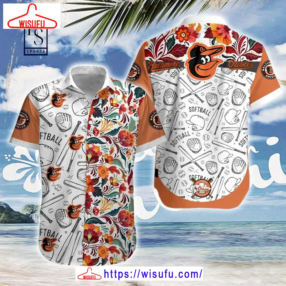 Baltimore Orioles Softball Hawaiian Shirt, New Fashion Gifts