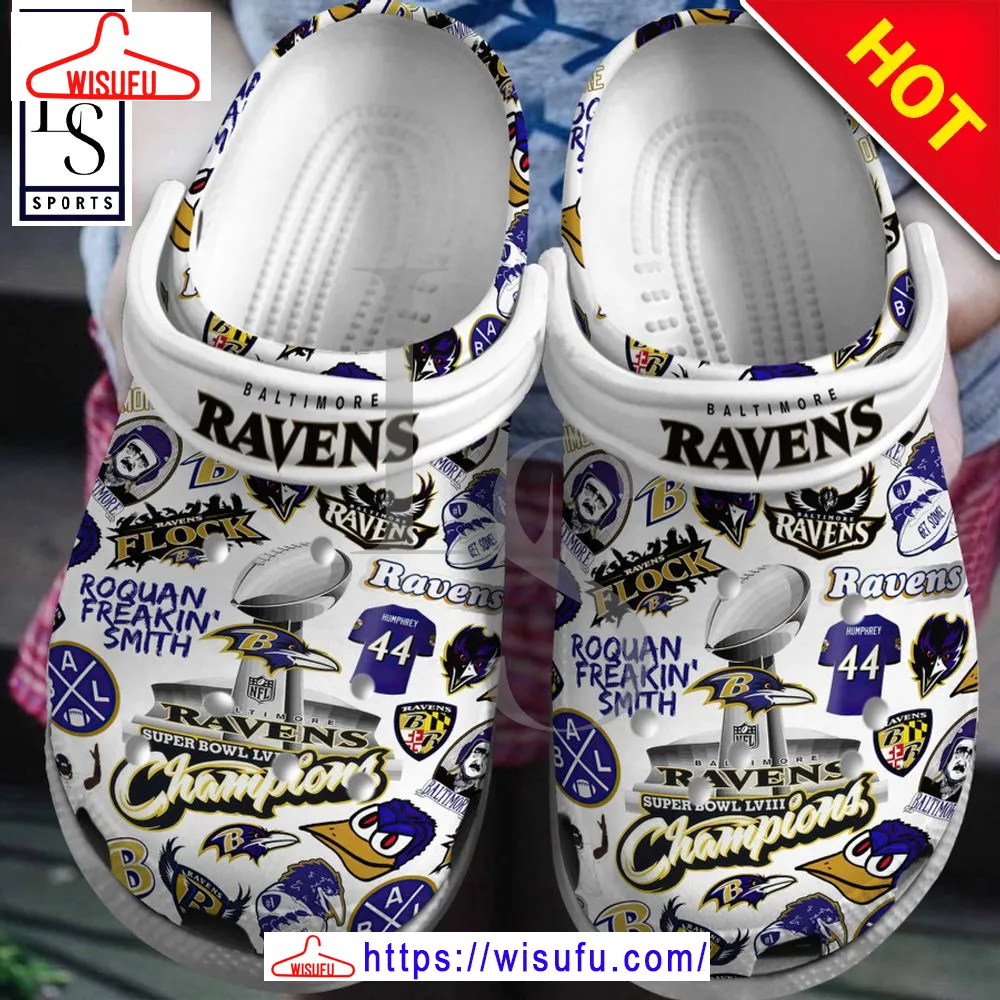 Baltimore Ravens Super Bowl Champions Clogs Clogs Shoes