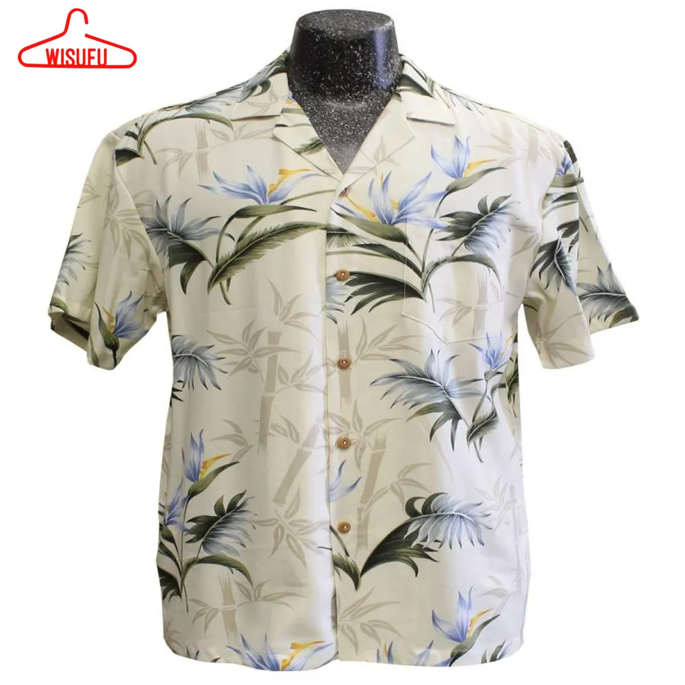 Bamboo Paradise Cream Hawaiian Shirt, New Hawaiian Holiday Outfits, New Fashion Gifts