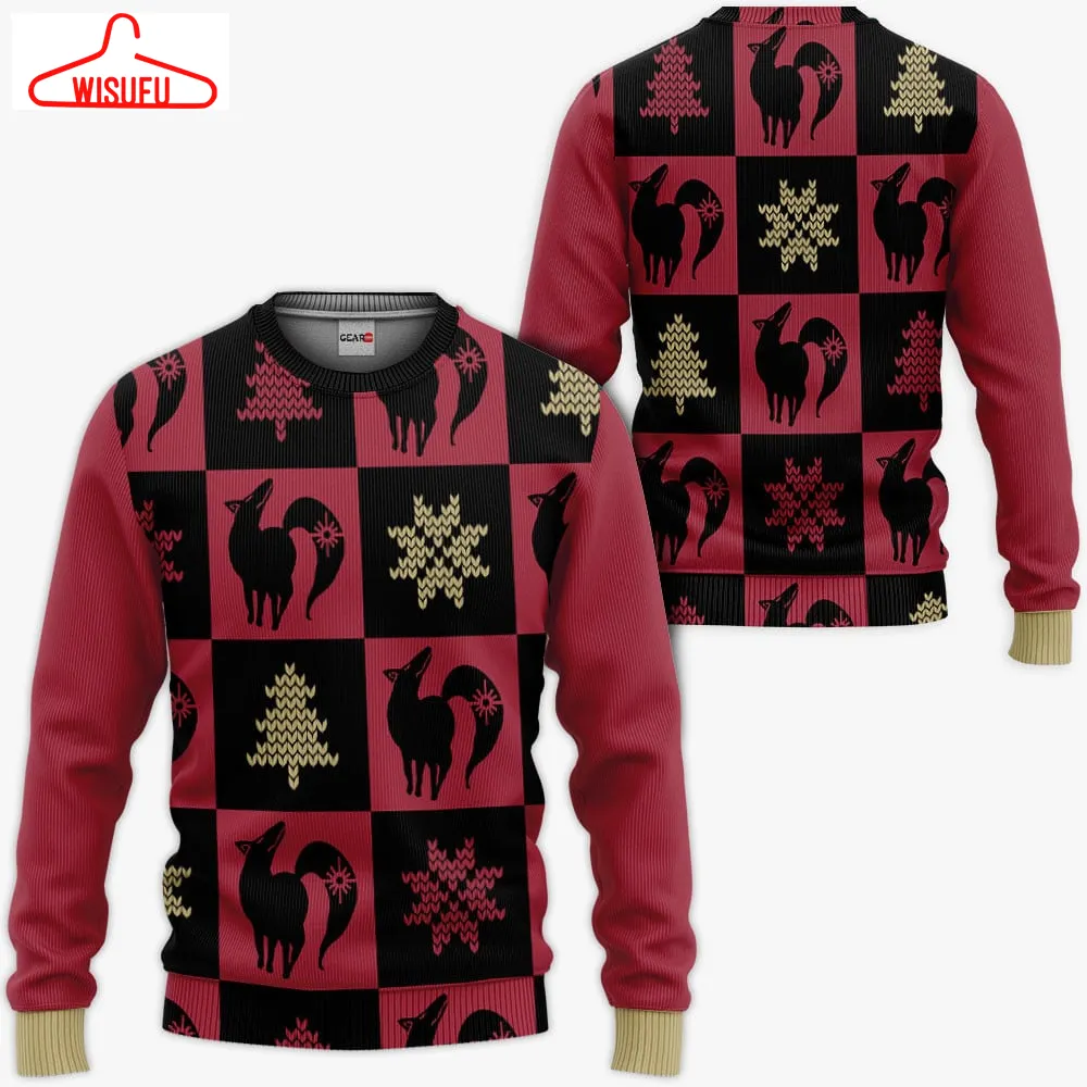 Ban Symbol Ugly Sweater Christmas, Anime Ugly Christmas Sweater Gift For Family