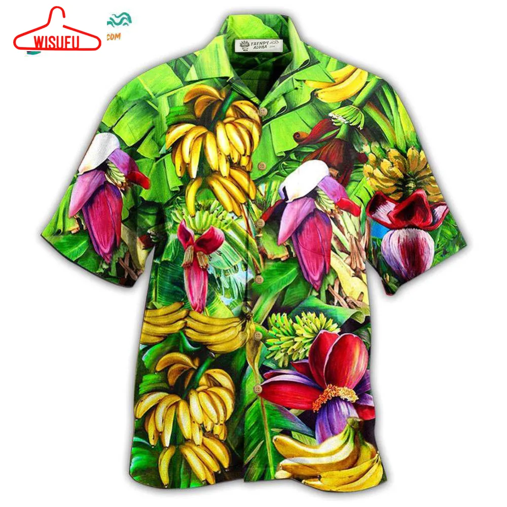 Banana Tropical Forest Hawaiian Shirt- Wisufu Aloha