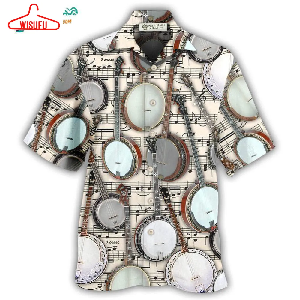 Banjo Music Love Life Is Better With A Banjo Hawaiian Shirt- Wisufu Aloha