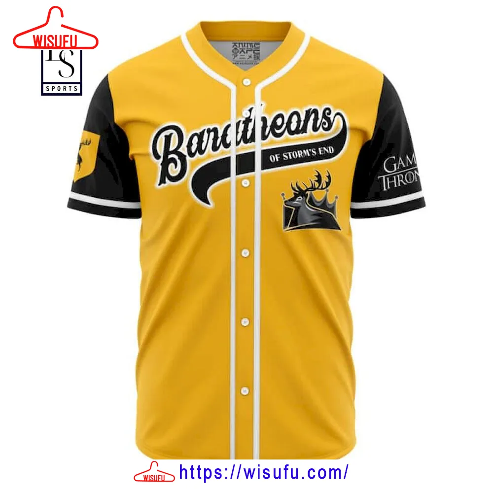 Baratheons Game Of Thrones Baseball Jersey, New Fashion Gifts