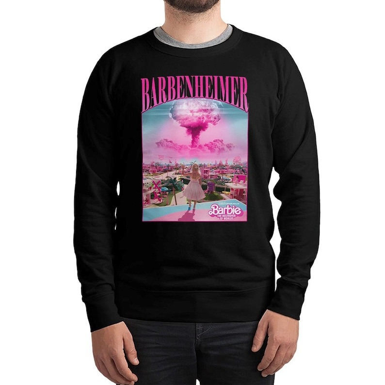 Barbenheimer The Destroyer Of Worlds Sweatshirt and Hoodie, Oppenheimer Hoodie, Unisex