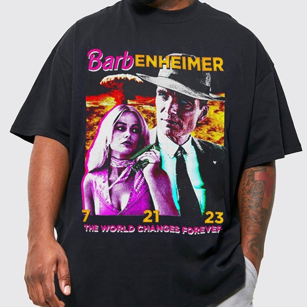 Barbie Oppenheimer T-Shirt, Barbieheimer Active T-Shirt, Barbie Shirt, Oppenheim