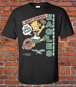 Bart Simpson Eagles 90s Style Bootleg Tee Design Recreated