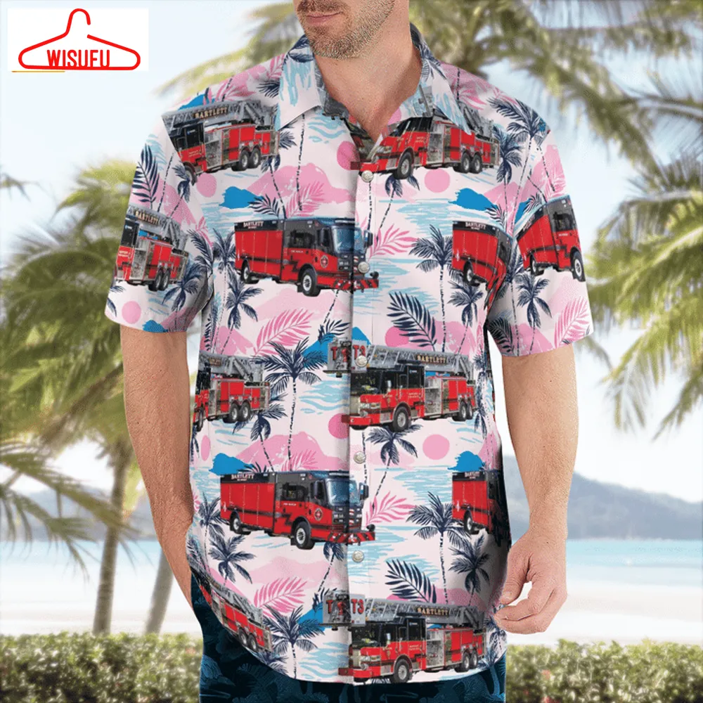 Bartlett Fire District Bartlett Illinois Hawaiian Shirt, New Fashion Gifts