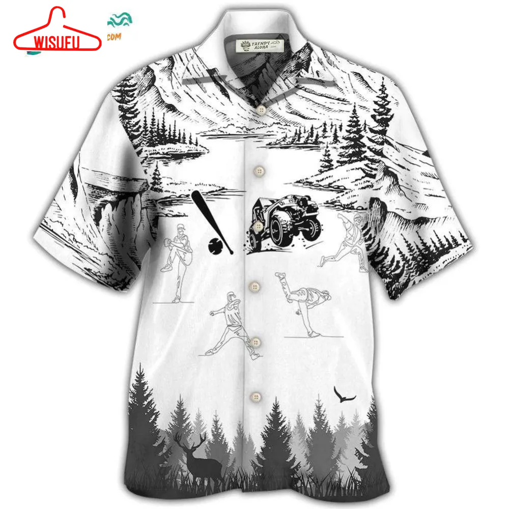 Baseball I Like Jeeps And Baseball Hawaiian Shirt- Wisufu Aloha