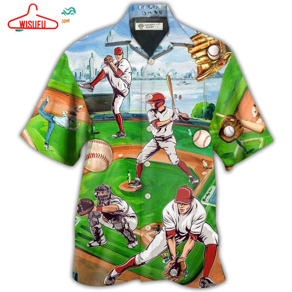 Baseball Is My Therapy Hawaiian Shirt- Wisufu Aloha