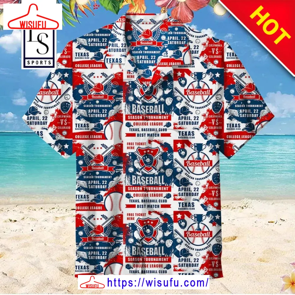 Baseball Logo Puzzle Hawaiian Shirt, New Fashion Gifts