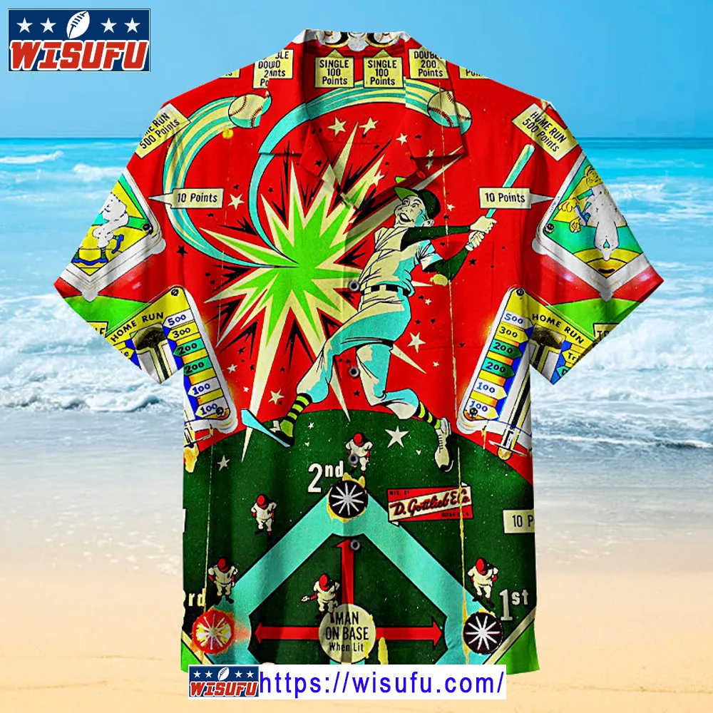 Baseball Playfield -unise-x Hawaiian Shirt