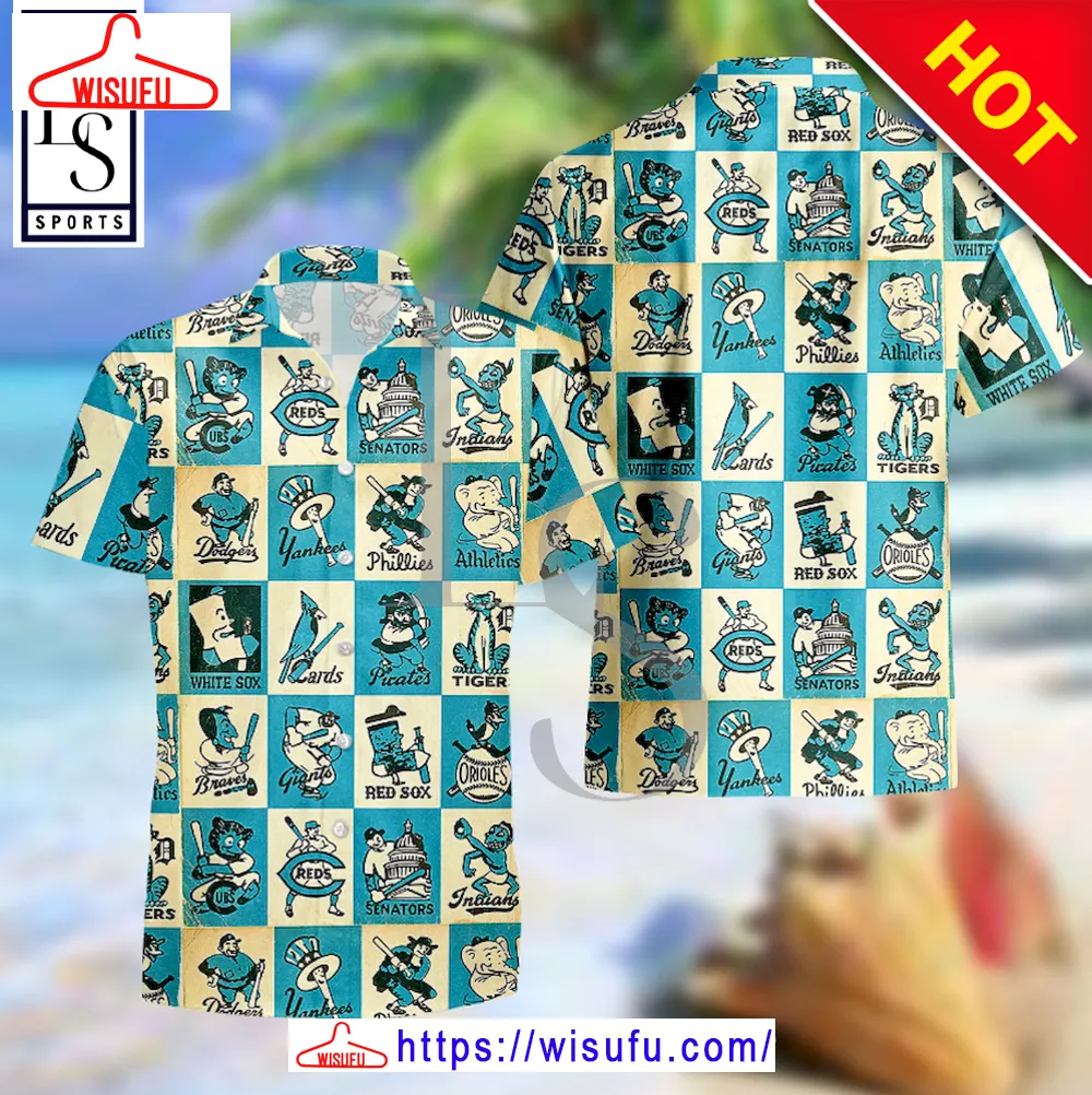 Baseball Team Mascots Lovers Hawaiian Shirt, New Fashion Gifts