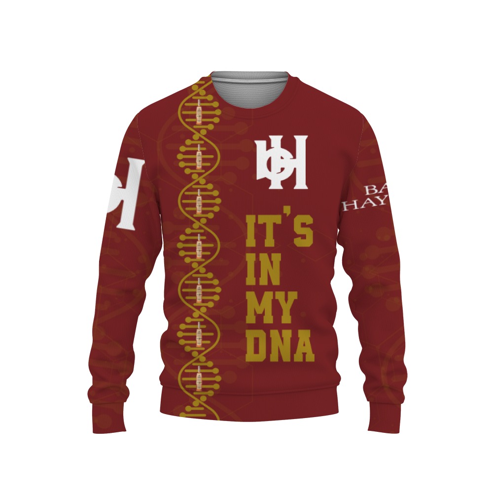 Basil Hayden's Whiskey It's In My DNA-3D Sweatshirt