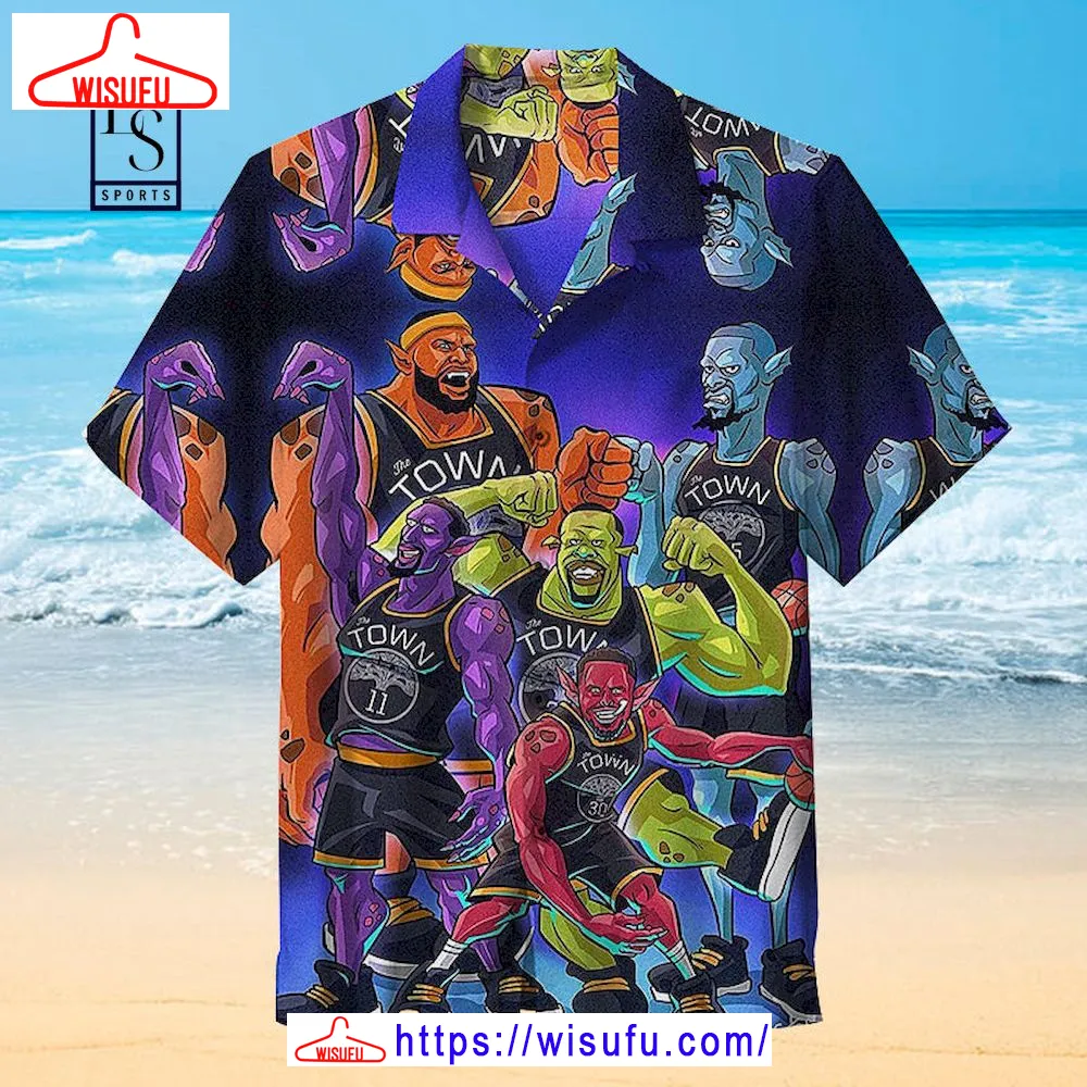 Basketball Monster Hawaiian Shirt, New Fashion Gifts