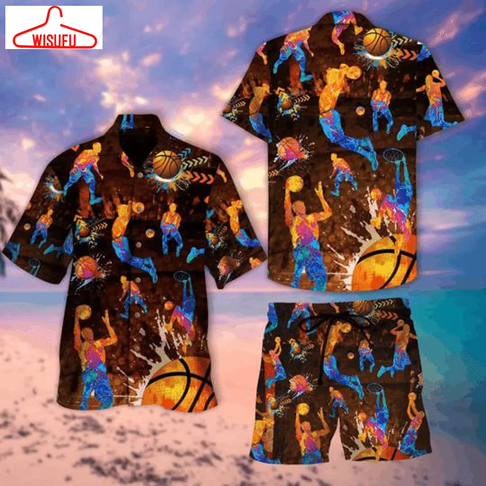 Basketball Player Hawaiian Shirt