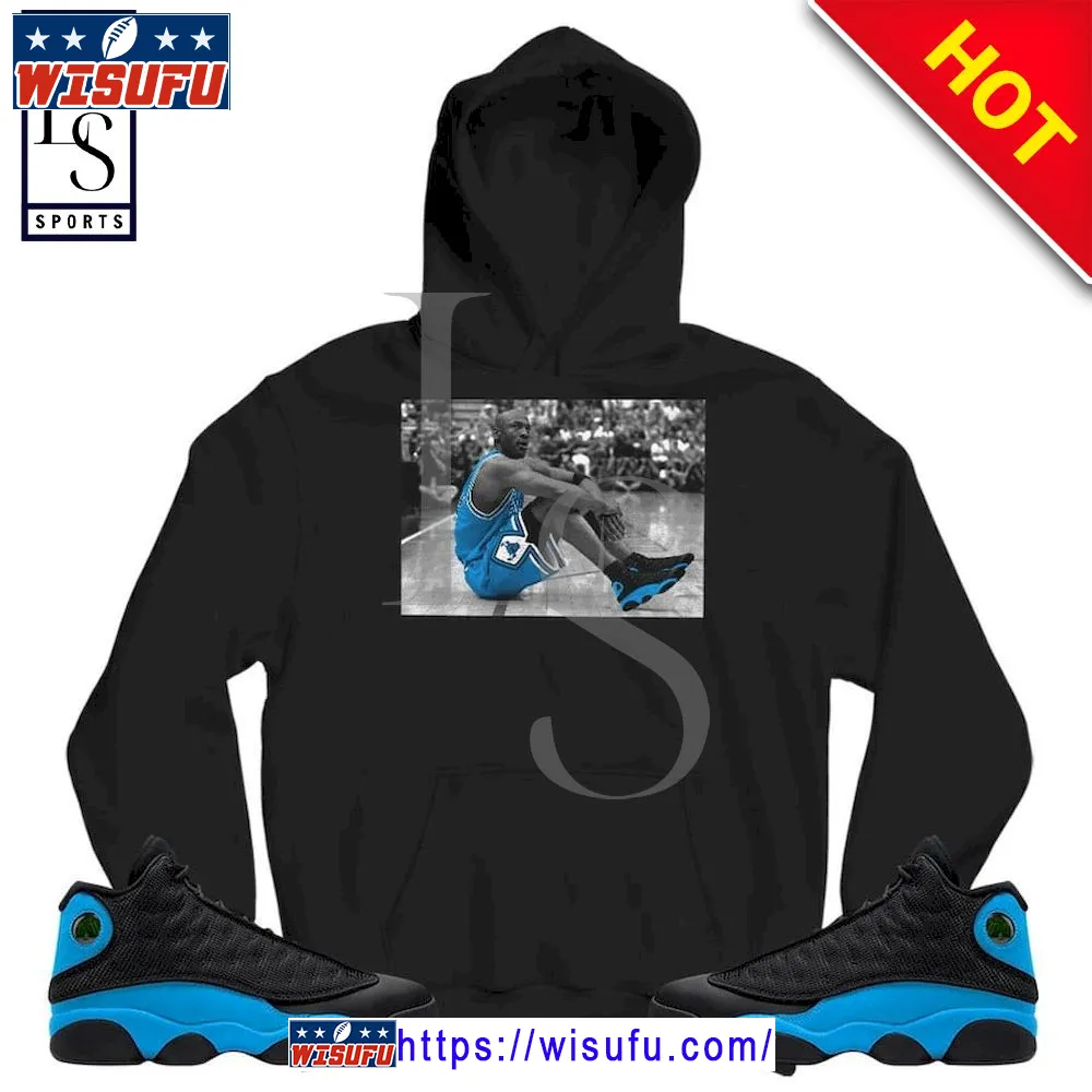 Basketball Shoes Goat Number 23 Sneaker Match Black University Blue Hoodie