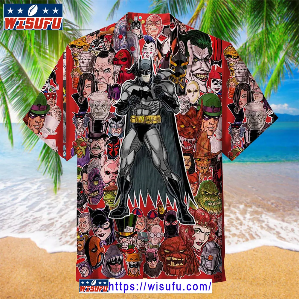 Batman - Unis-ex Hawaiian Shirt Wisufu31786