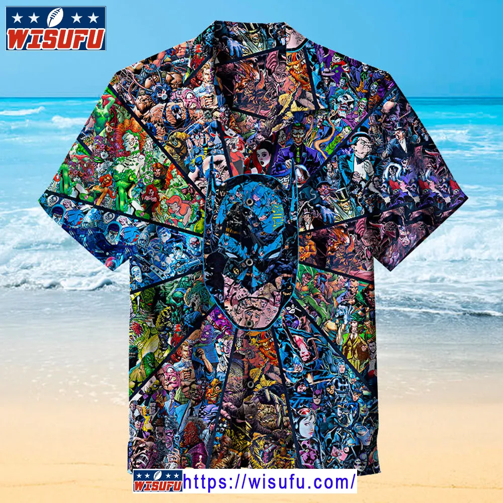 Batman -unise-x Hawaiian Shirt Wisufu11023