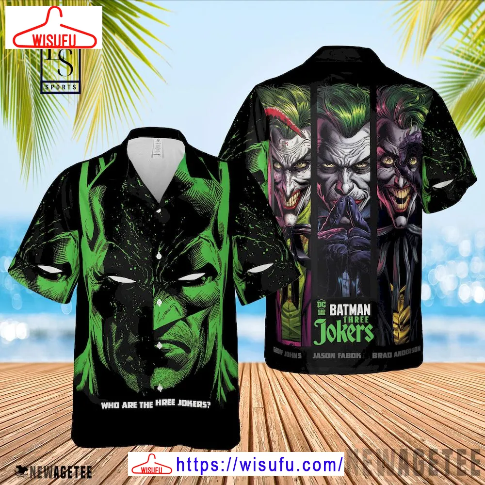 Batman And Three Jokers Hawaiian Shirt, New Fashion Gifts