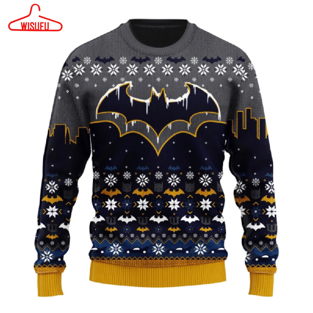 Batman Dc 1 Ugly Sweater Gifts, Batman Dc Gift Fan Ugly Sweater