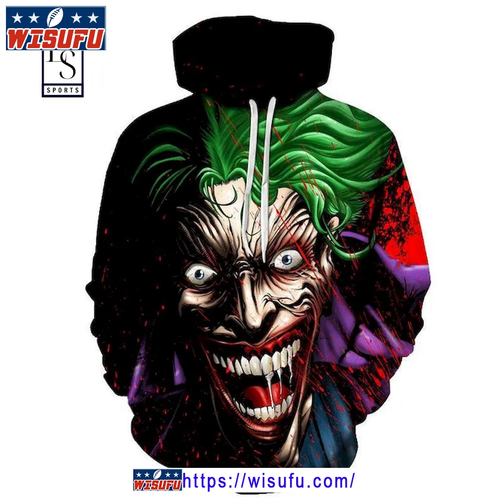 Batman Mad Joker Hoodie