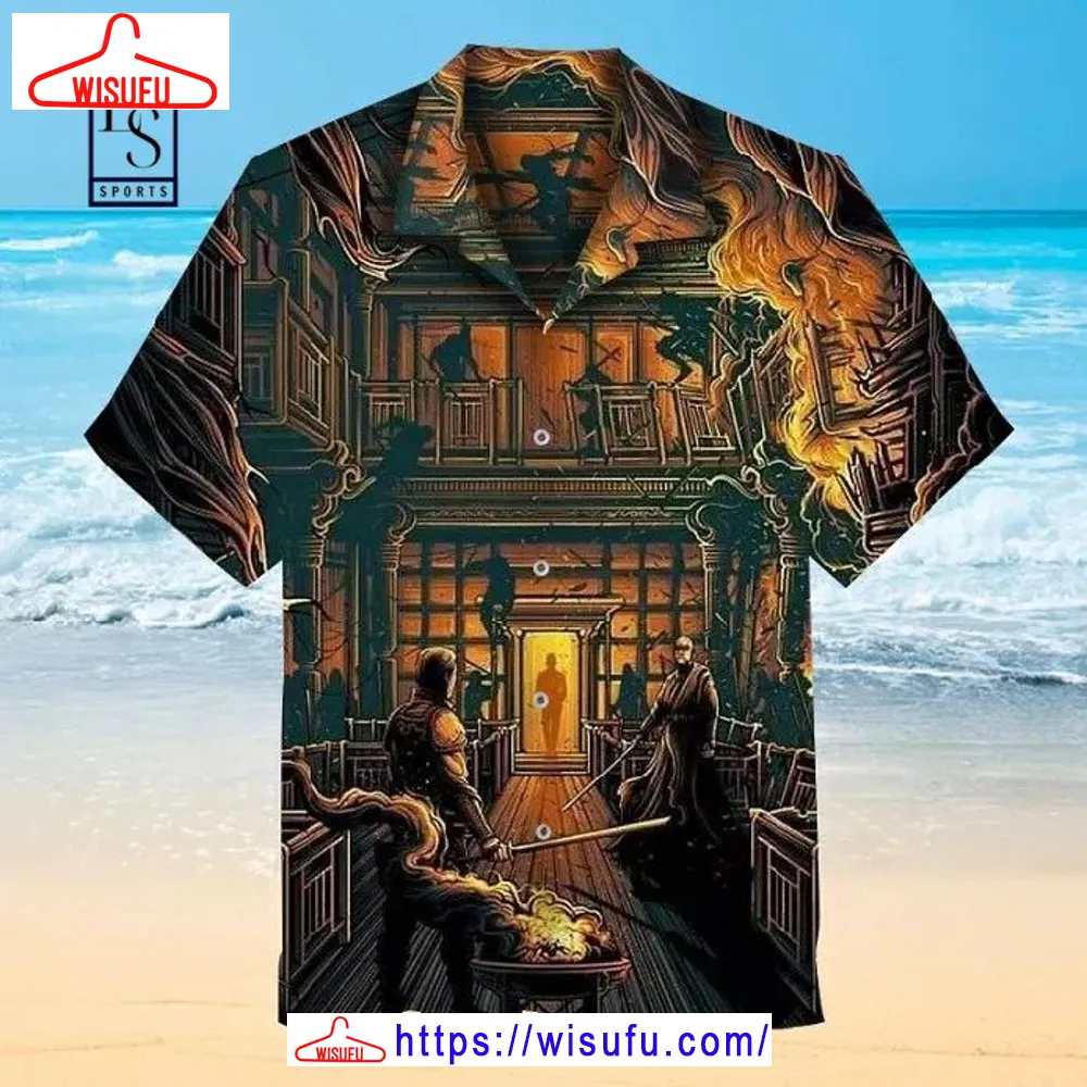 Batman Vs His Master Ra's Al Ghul Hawaiian Shirt, New Fashion Gifts