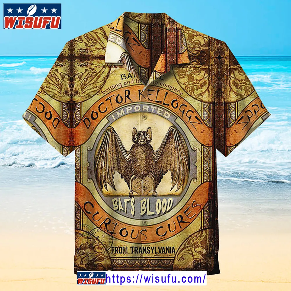 Bats Blood -universal Hawaiian Shirt