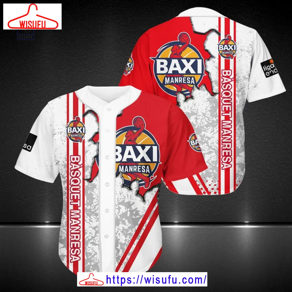 Baxi Manresa 3d Baseball Jersey, New Fashion Gifts