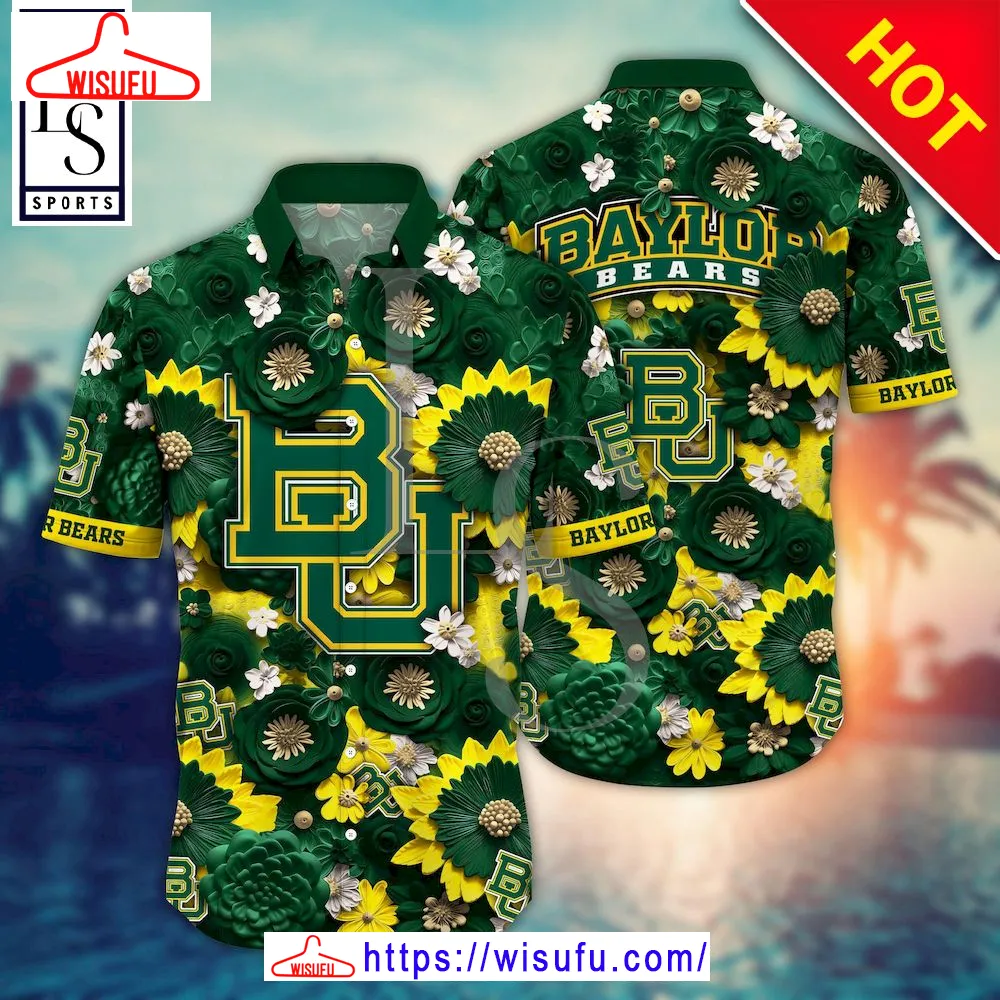 Baylor Bears N-caa Trending Summer Hawaiian Shirt, New Fashion Gifts