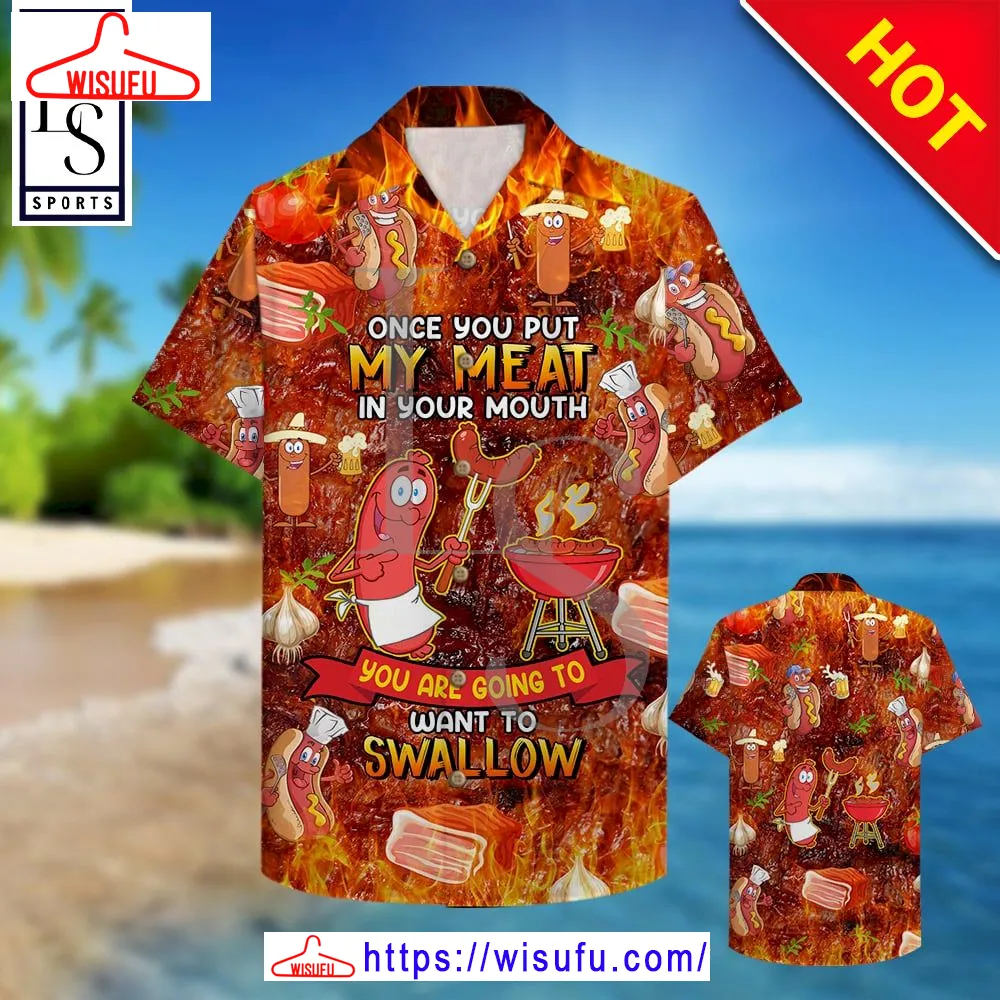 Bbq Hawaiian Shirt, New Fashion Gifts