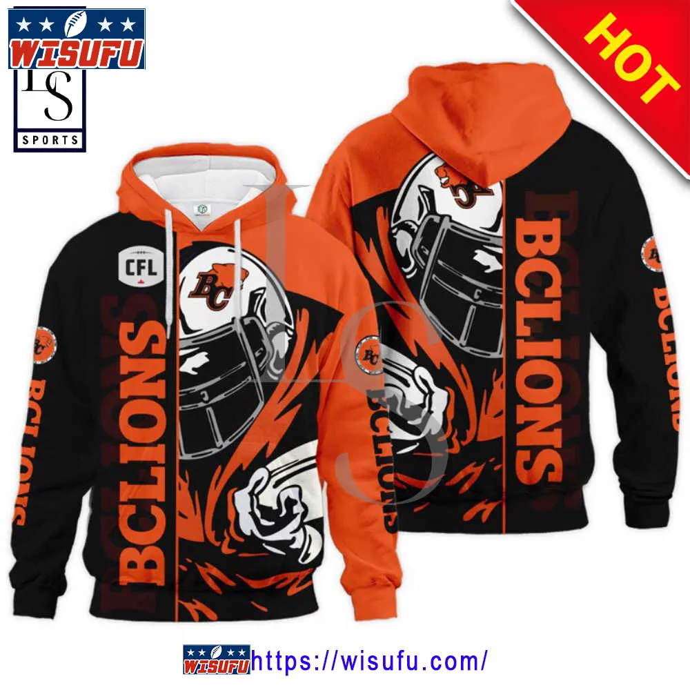 Bc Lions 2023 Cfl Football Hoodie