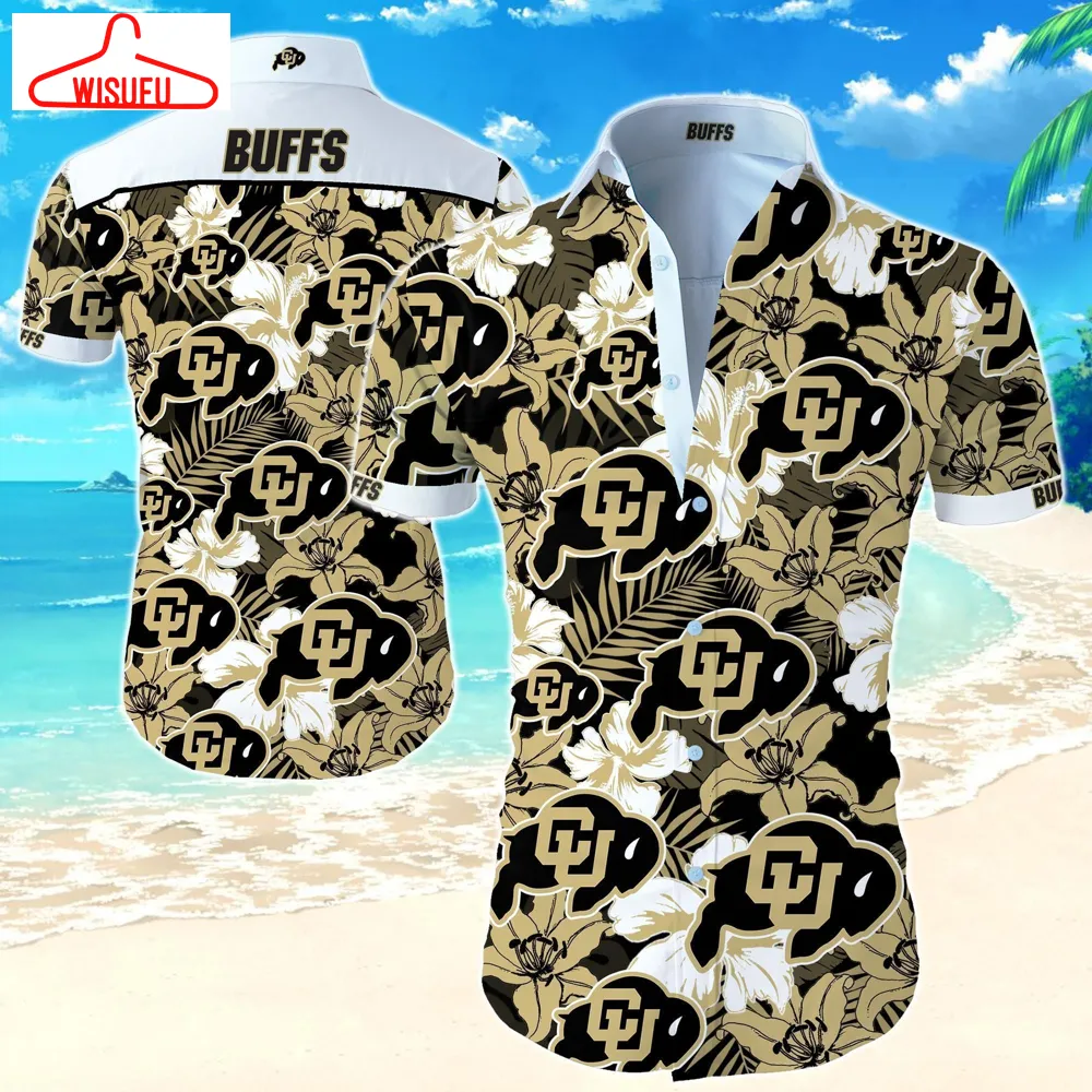 Beach Shirt Colorado Buffaloes Hawaiian Shirt, New Hawaiian Holiday Outfits, New Fashion Gifts