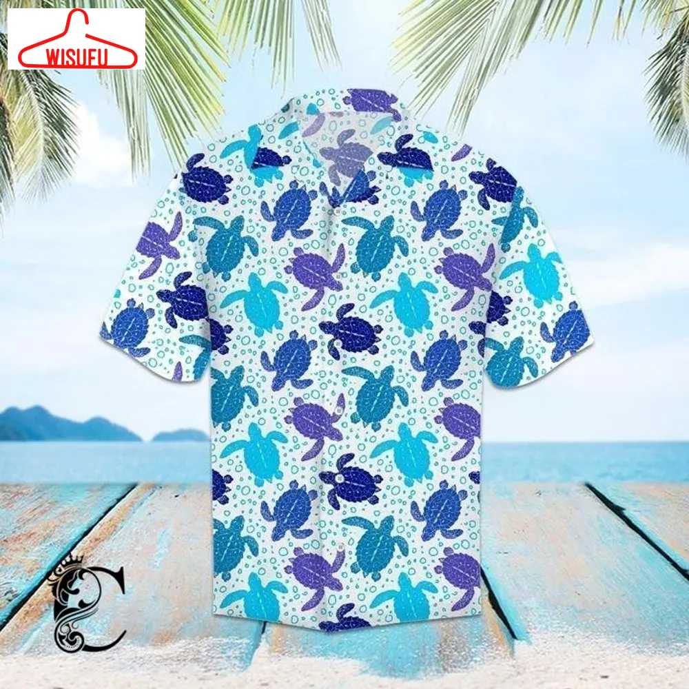 Beach Shirt Discover Cool Sea Turtle Hawaiian Shirt- Chillicothemall, New Hawaiian Holiday Outfits, New Fashion Gifts