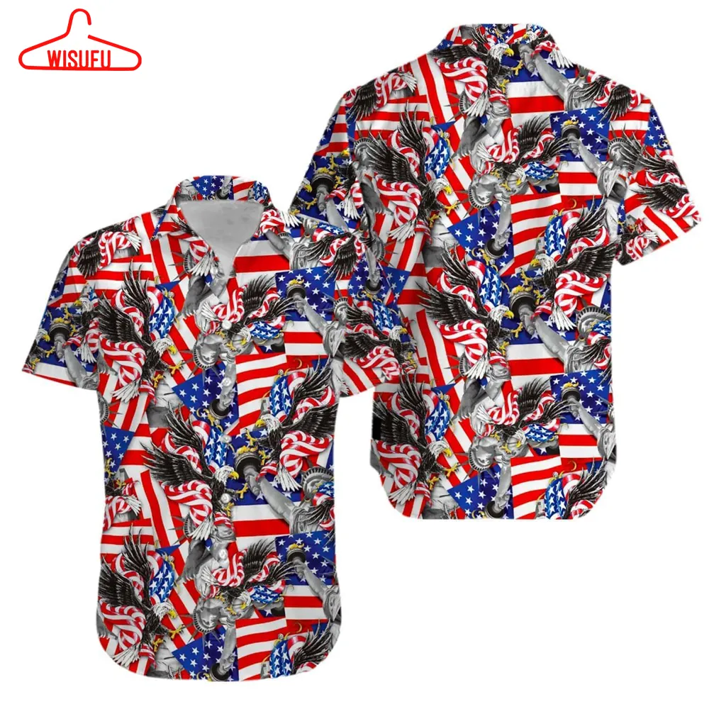 Beach Shirt Eagle America Archives Hawaiian Shirts #kv, New Hawaiian Holiday Outfits, New Fashion Gifts