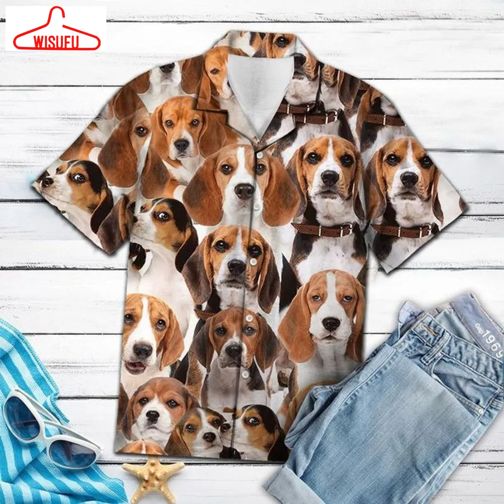 Beagle Tan Awesome Design Unisex Hawaiian Shirt For Men And Women Dhc17064005, New Hawaiian Holiday Outfits, New Fashion Gifts