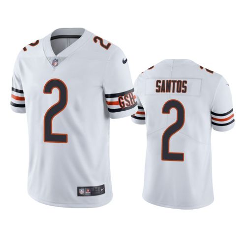 Bears Cairo Santos 2 Vapor Untouchable White Jersey