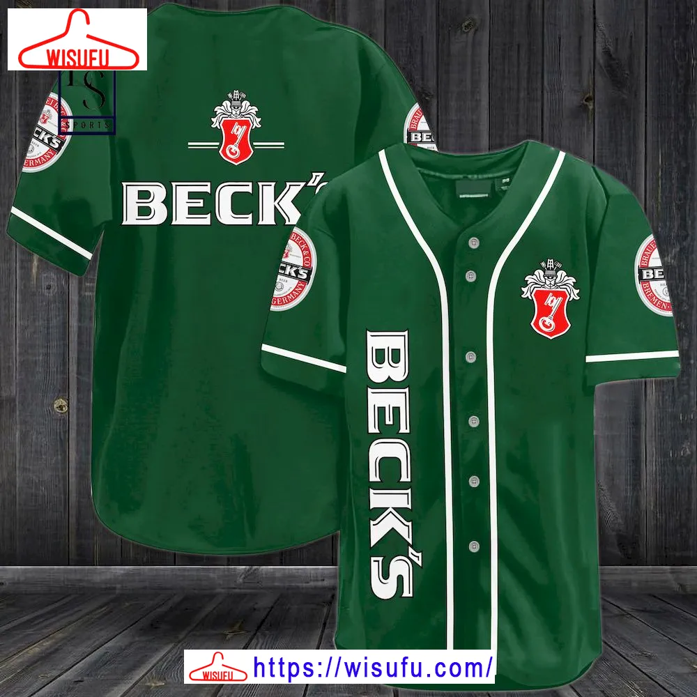 Becks Baseball Jersey, New Fashion Gifts