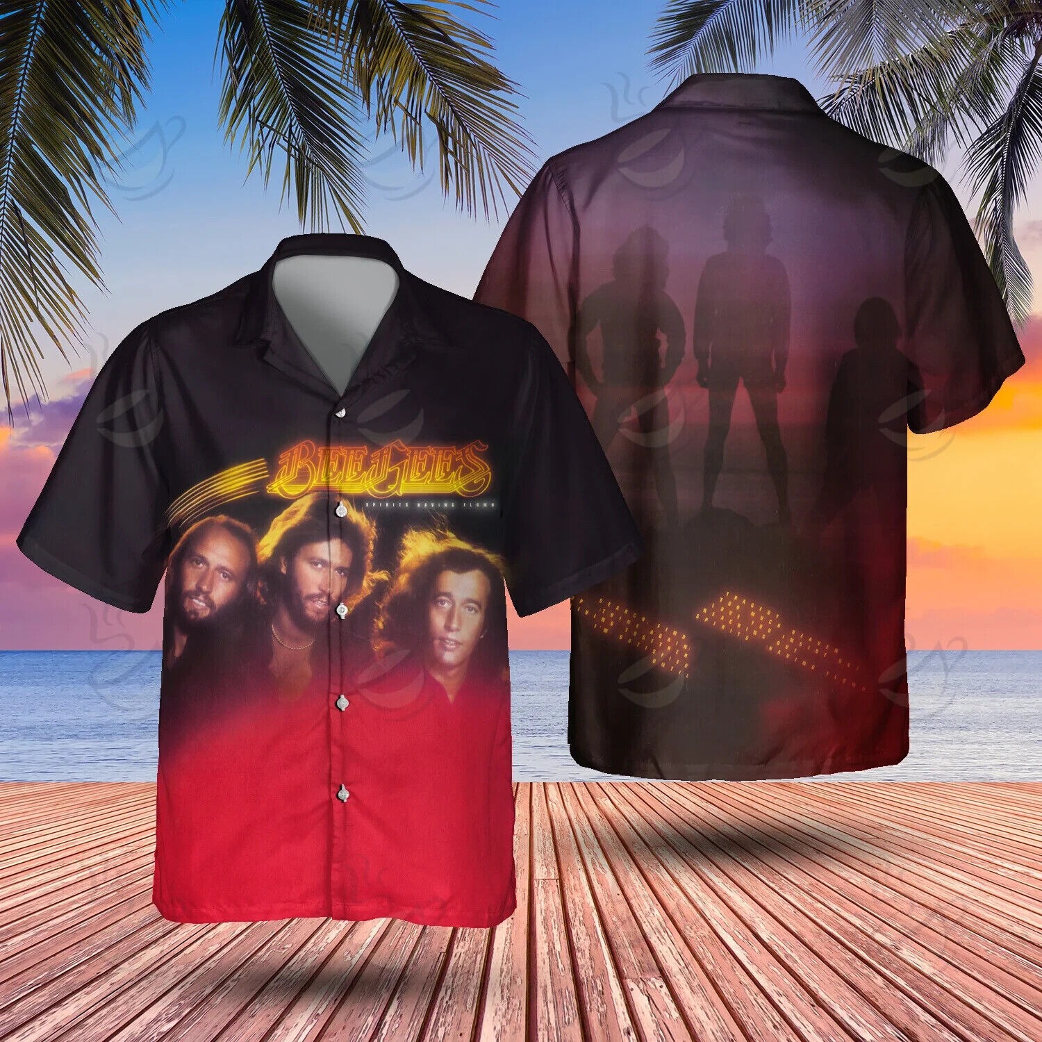 Bee Gees Spirits Having Flown Hawaiian Shirt, Music Lovers, S-5XL Size, For Him