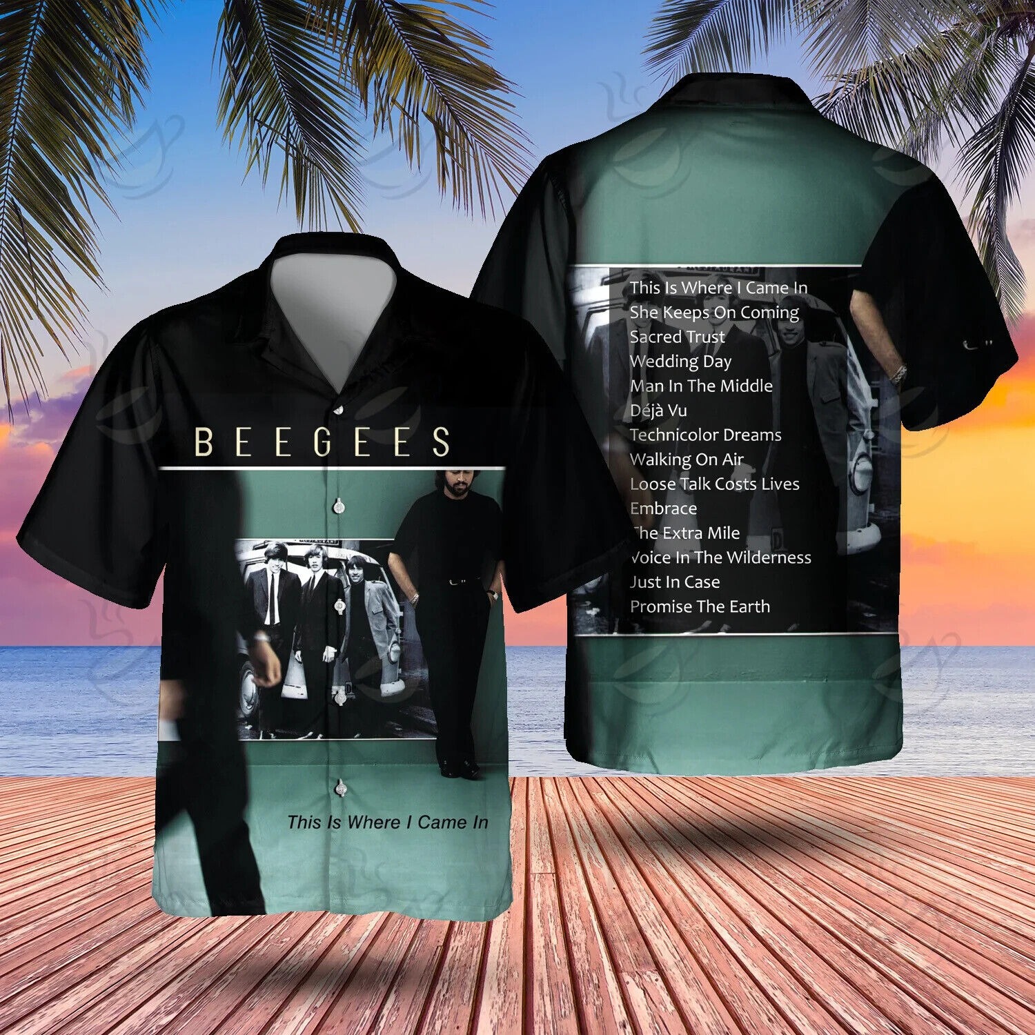 Bee Gees This Is Where I Came In Hawaiian Shirt, Music Lover Size S-5XL, For Him