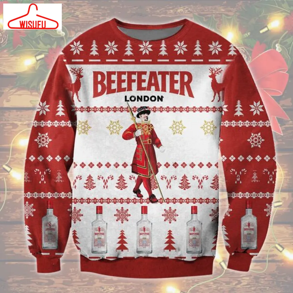 Beefeater Ugly Christmas Sweater