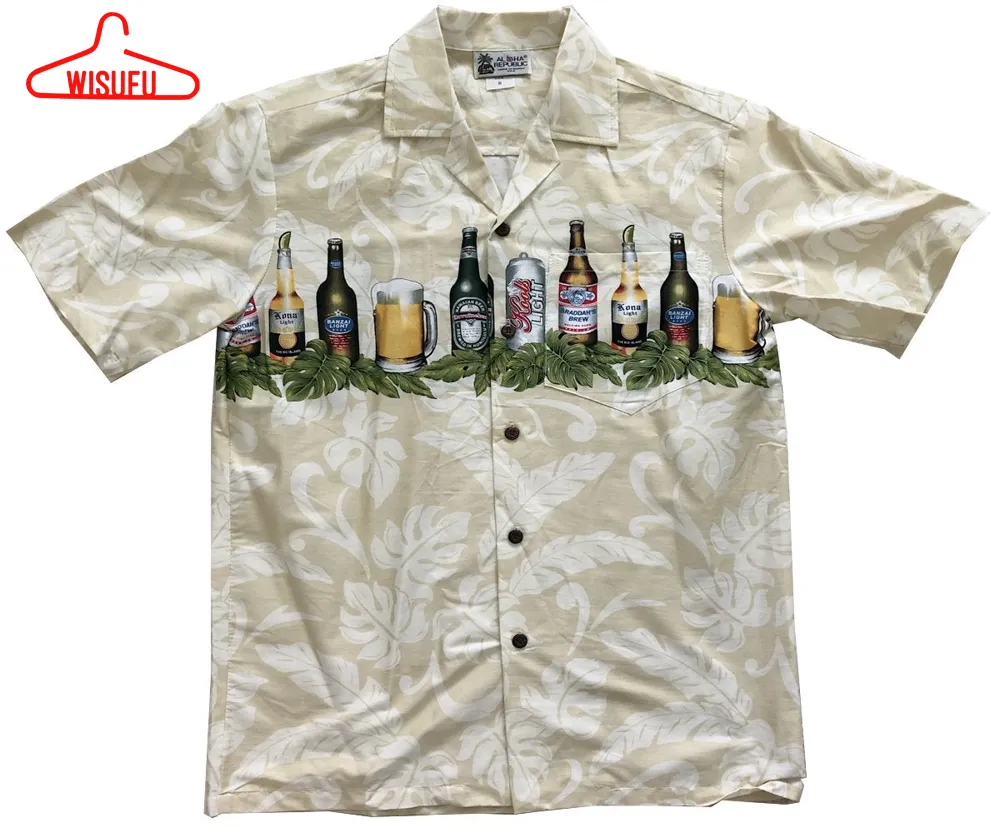 Beer Is My Life Creamhawaiian Shirt Made In Hawaii, Summer Shirt, Beach Shirts, New Hawaiian Holiday Outfits, New Fashion Gifts