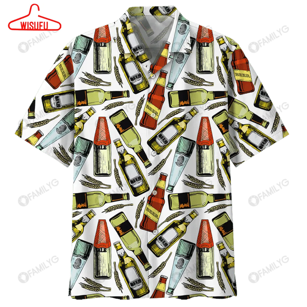 Beer Shirts - Draft Beer Hawaiian Shirt Summer Hawaiian For Men, Women, Couple, New Hawaiian Holiday Outfits, New Fashion Gifts