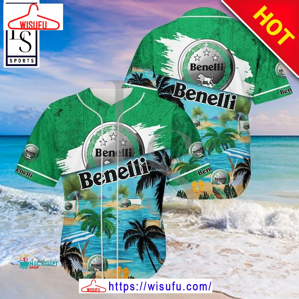 Benelli Aloha Island Baseball Jersey, New Fashion Gifts