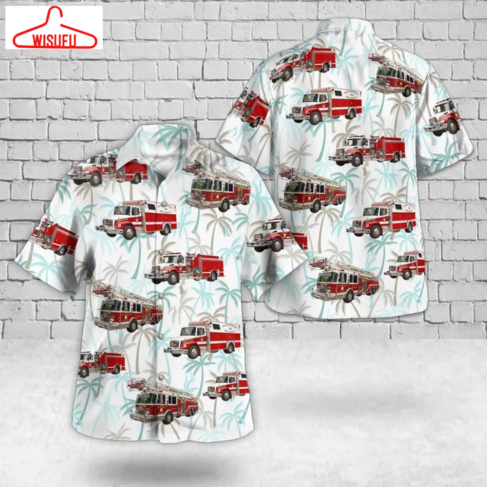 Bennington Vermont Bennington Fire Department Hawaiian Shirt, New Fashion Gifts