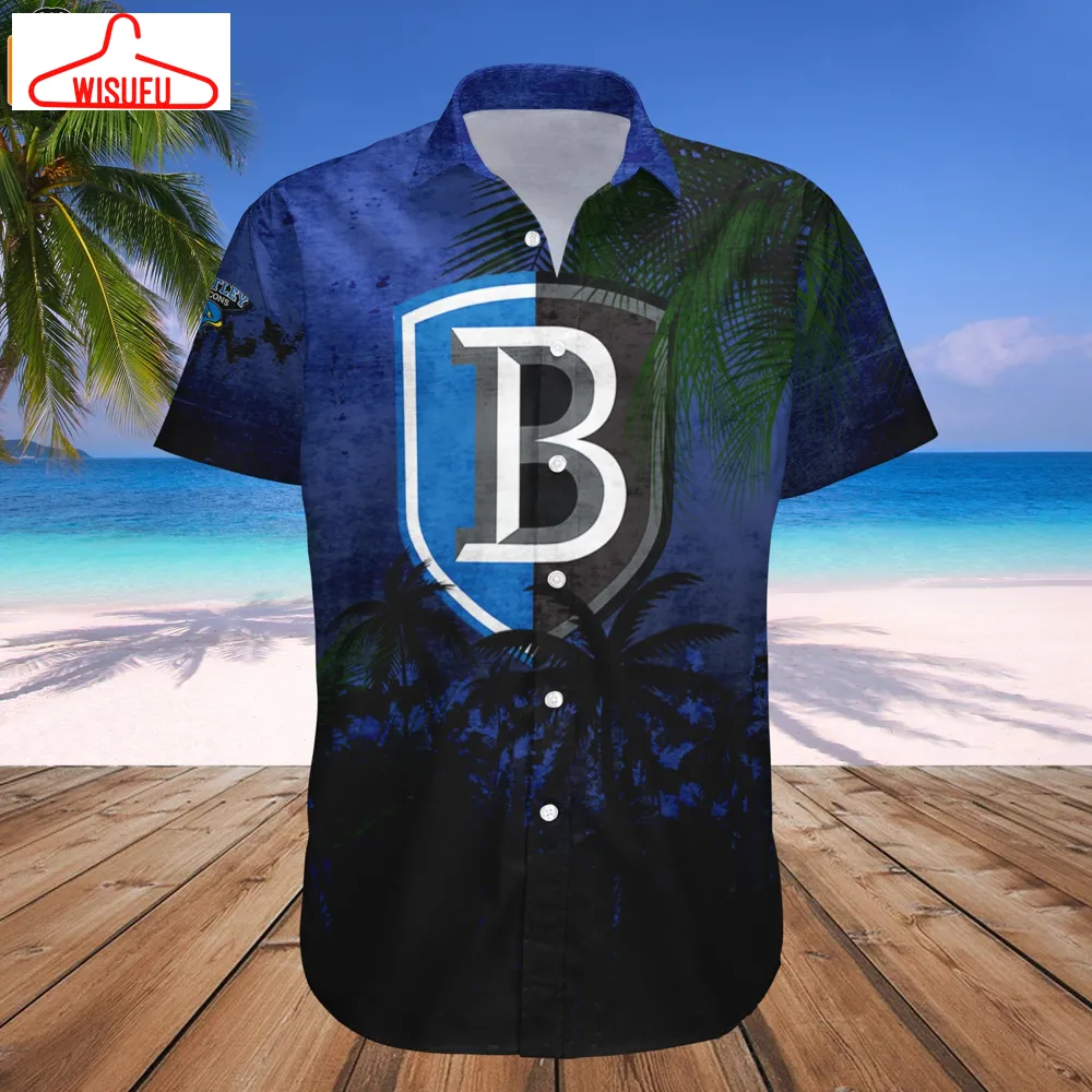 Bentley Falcons Coconut Tree Tropical Grunge Hawaiian Shirt, New Fashion Gifts