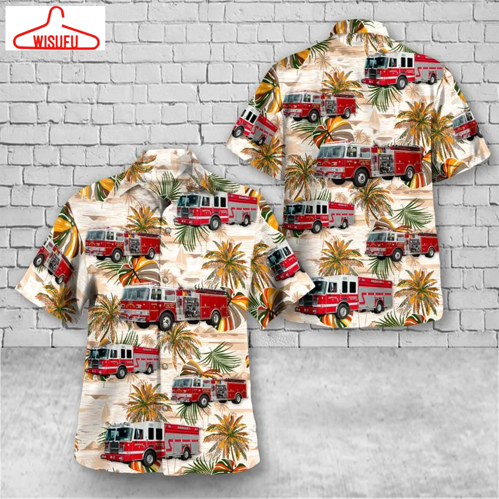 Berkshire County Massachusetts Stockbridge Fire Department Hawaiian Shirt, New Fashion Gifts